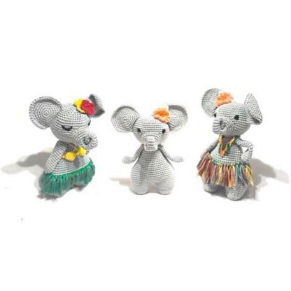 Crochet Amigurumi Elephant Wowie Toy