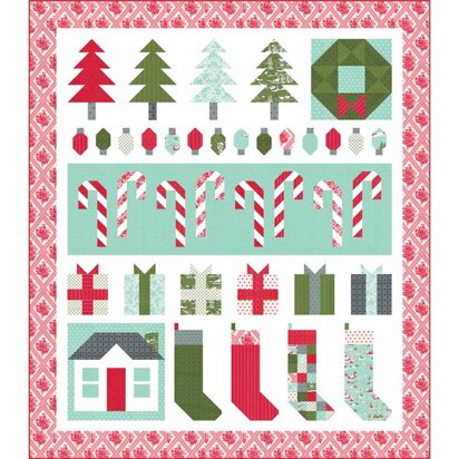 Moda Fabrics Merry Little Christmas Kit