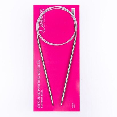 29 Circular Prym Pearl Grey US#6 4mm Knitting Needle