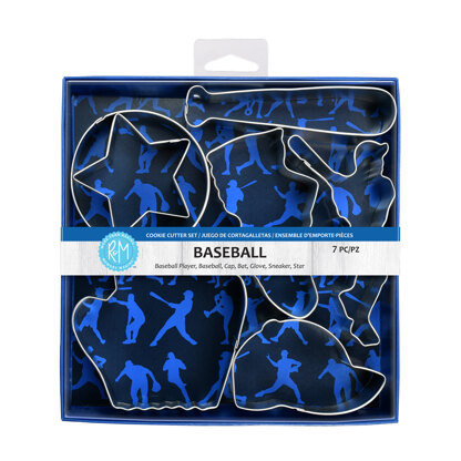 R&M Baseball Cookie Cutters Set of 7