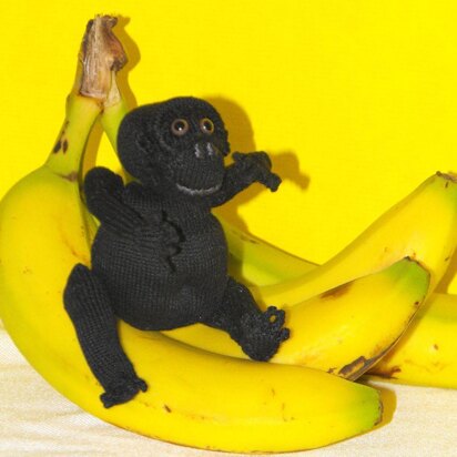MICRO MALCOLM MONKEY KNITTING PATTERN - MADMONKEYKNITS - knitting pattern