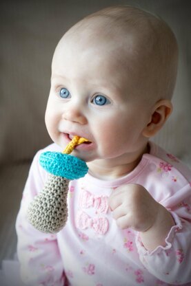 Pacifier rattle