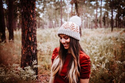 Pine Fair Isle Hat