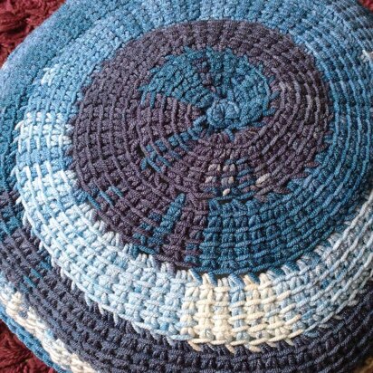 Spiral Shell Pillow