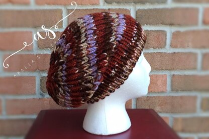 Single Strand Stripe Slouch