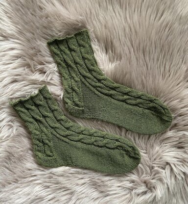 Moss- Socks// Sammal- sukat