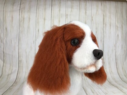 Cavalier  spaniel crochet