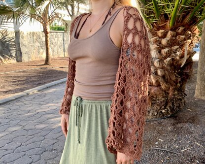 Crochet Seashell Bolero