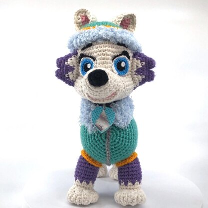 Paw Patrol Everest crochet pattern