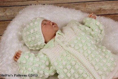 Bobble Twins Baby Crochet Pattern #18