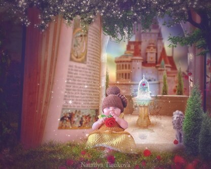Princess Belle Hat and Dress Outfit