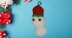 Arctic No Nose Snowman Ornament