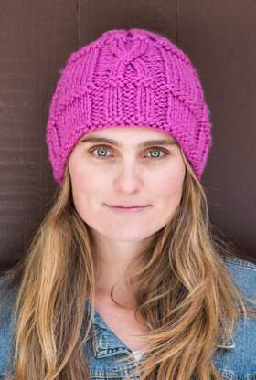 Ridged Cable Hat