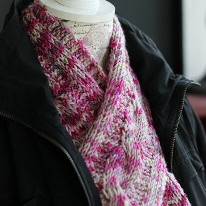 Raspberry Jam Scarf