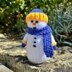Percy the Snowman Doll Knitting Pattern - Toy Knitting Pattern.