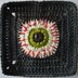 Halloween Eye Granny Square