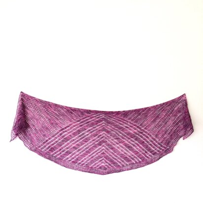 No Frill Lace Shawl