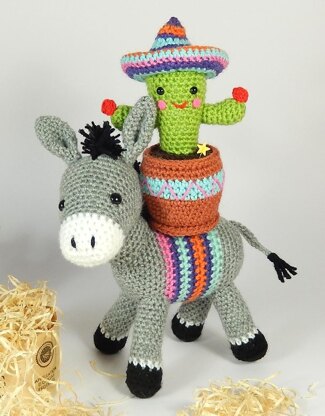 Dante the Donkey & Carlos the Cactus