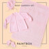 "Rosy Garden Set" - Accessory Knitting Pattern in Paintbox Yarns Baby DK