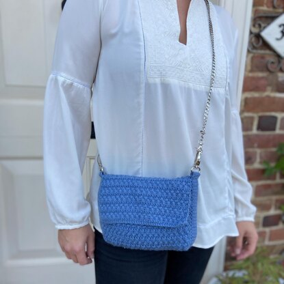 Denim Envelope Bag