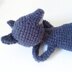Amigurumi Wolf "Alfred" with Lavender Stuffing