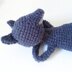 Amigurumi Wolf "Alfred" with Lavender Stuffing