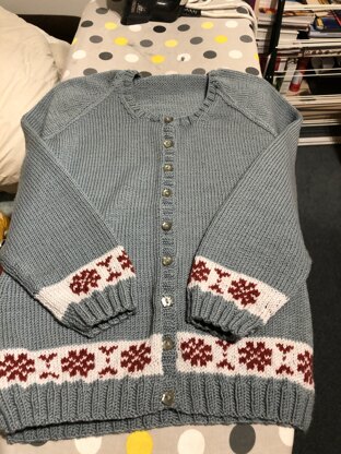 Fairisle cardi