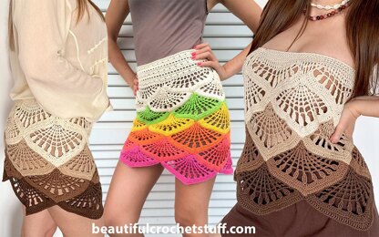 Shell Fan Skirt