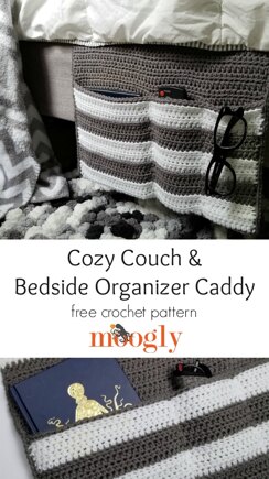 Cozy Couch and Bedside Organizer Caddy #4