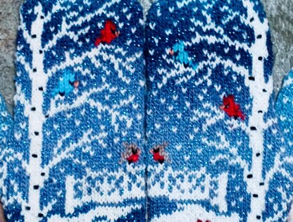 A Walk in the Park Mittens