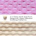 2 Easy Baby Blanket - Pyramids & Stepping Stones