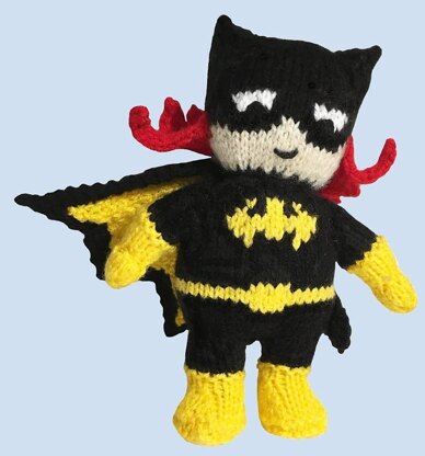 Superhero - supergirl and batwoman soft toys