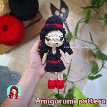 Amy Winehouse Amigurumi Pattern