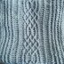 Square Knot Celtic Cable Blanket