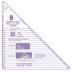 Marti Michell Ruler 6in-16in Diagonal Set Triangle Quilting Template