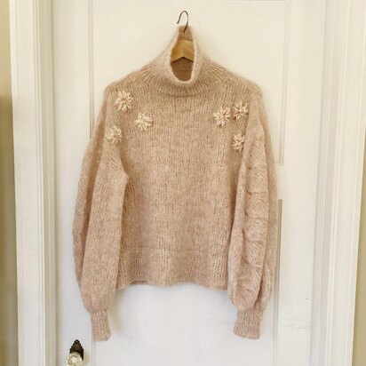 Dogwood Pullover - knitting pattern