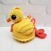 Ashley the Phoenix Scrubby Amigurumi