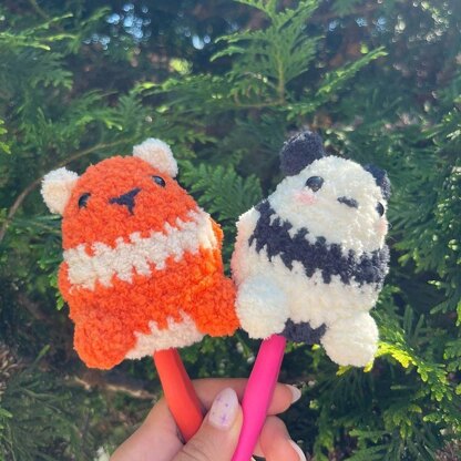 4 in 1 Animals quartet Amigurumi Pattern