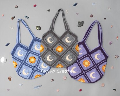 Amagansett Tote Bag Crochet Pattern — Two of Wands