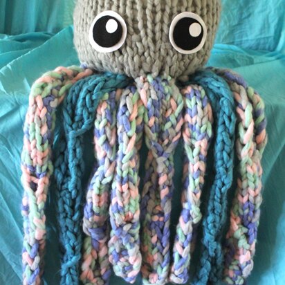 Octavius The Knitted Octopus - knitting pattern