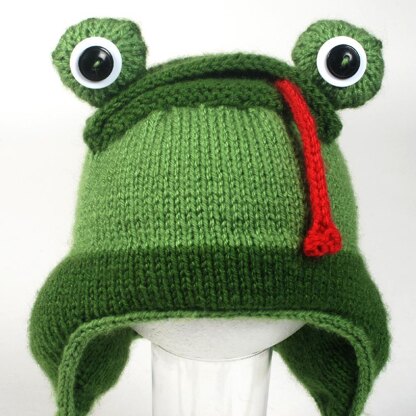 ROFL Ear Flap Frog Hat