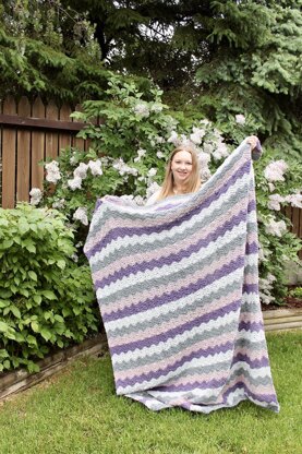 Lilac Blossom Blanket