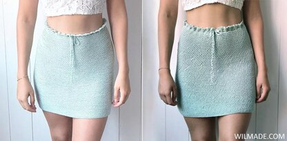 Reversible Crochet Skirt