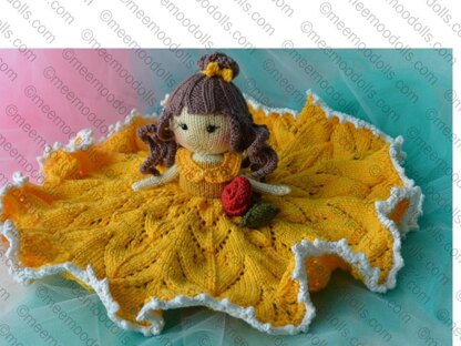 Amigurumi Knit Beauty Princess Doll