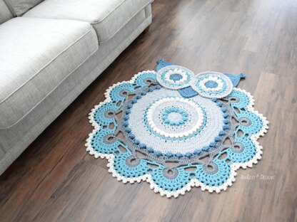 Retro Owl Rug