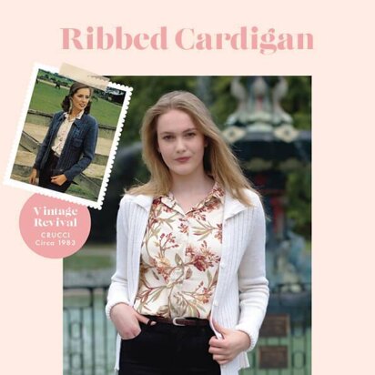 2018 Ribbed Cardigan