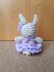 Amigurumi ballet bunny plushie crochet pattern