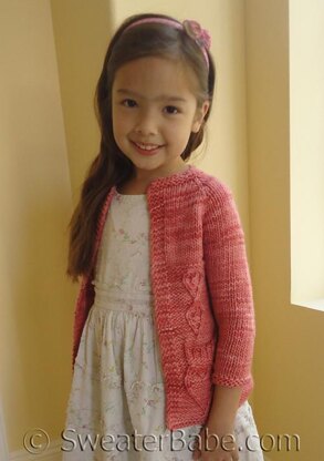 #144 Three Flavor Delight Top-Down Cardigan