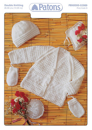 Jacket, Hat and Mittens in Patons Fab DK 100g and Patons Fairytale Soft DK - 2989