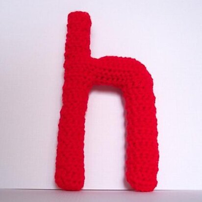 Lowercase H Alphabet Letter Pattern